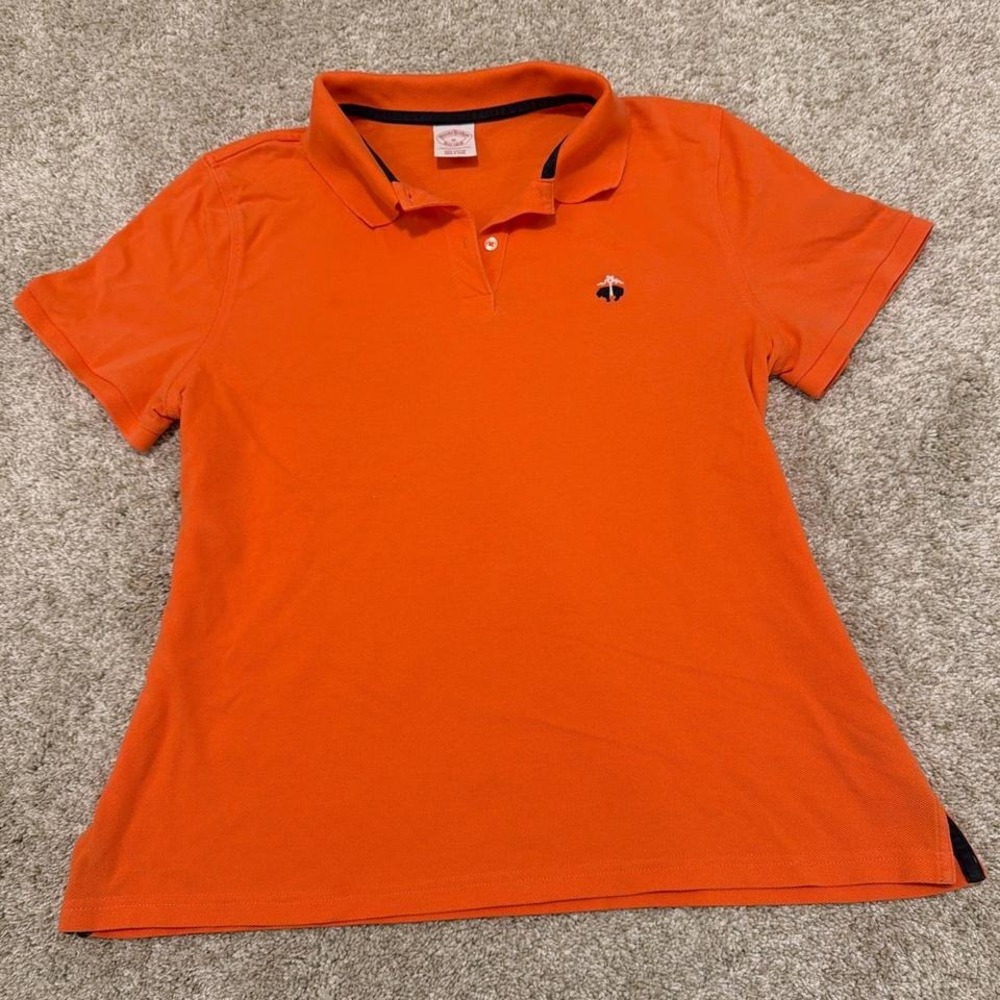 Brooks‎ Brothers Performance Polo Shirt | Orange | XL